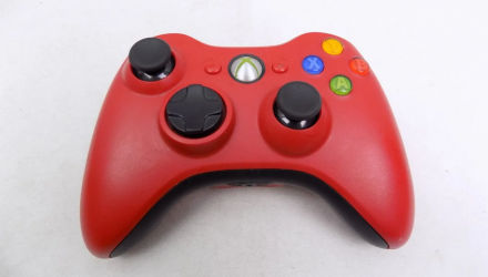 Геймпад Беспроводной Microsoft Xbox 360 Red Б/У - Retromagaz, image 1