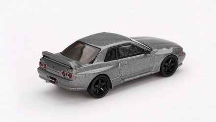 Машинка Premium MINI GT Nissan Skyline GT-R (NISMO BNR32 CRS Version) 1:64 MGT01024 Grey - Retromagaz, image 2