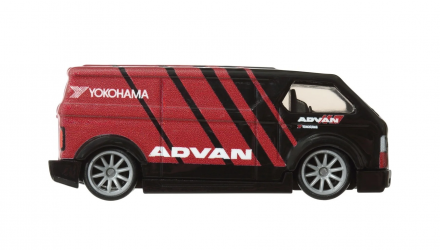 Машинка Premium Hot Wheels MBK Van Advan Boulevard 1:64 HRT67 Black - Retromagaz, image 4