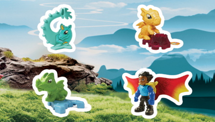 Набір Шоколадне Яйце 24шт Kinder Joy Dragon Adventures Applaydu 20g - Retromagaz, image 3