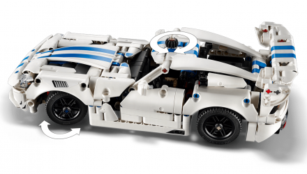 Конструктор Lego Спортивний Автомобіль Dodge Viper GTS-R Technic 42234 Новий - Retromagaz, image 6
