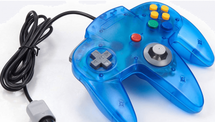 Геймпад Дротовий RMC N64 Trans-Blue Новий - Retromagaz, image 2