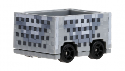 Машинка Базова Hot Wheels Minecraft Screen Time 1:64 HYY82 Grey - Retromagaz, image 1
