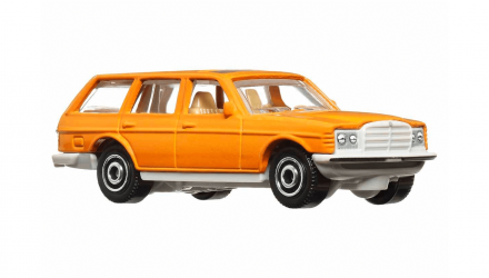 Тематическая Машинка Matchbox Mercedes-Benz W123 Germany 1:64 HVV05/HVV36 Brown - Retromagaz, image 1