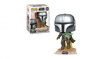 Фигурка FUNKO POP! The Mandalorian Flying with Jet Pack Star Wars Мандалорец Летящий с Малышом Звездные Войны 114mm 50959 - Retromagaz, image 3