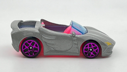 Машинка Базова Hot Wheels Barbie Extra Tooned 1:64 HCT35 Metallic Silver - Retromagaz, image 5