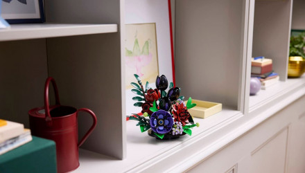 Конструктор Lego Dark Flower Arrangement Botanicals 11513 Новый - Retromagaz, image 5