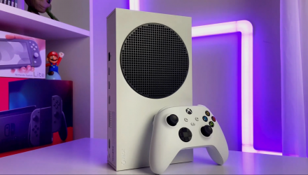 Набір Консоль Microsoft Xbox Series S 512GB (313358803) White Б/У Хороший +Геймпад Бездротовий Microsoft Xbox Series Version 4 Black Б/У Відмінний - Retromagaz, image 1