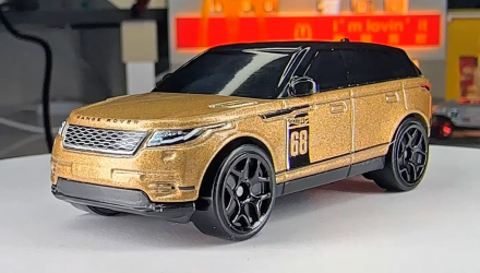Машинка Базова Hot Wheels Range Rover Velar Then and Now 1:64 HYY63 Gold - Retromagaz, image 1