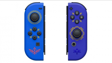 Контролери Бездротовий Nintendo Switch Joy-Con The Legend of Zelda: Skyward Sword Edition Blue Б/У - Retromagaz, image 1