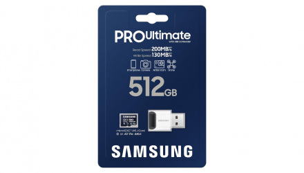 Карта Пам'яті Samsung Pro Ultimate UHS-I U3 V30 A2 + Reader 512GB - Retromagaz, image 1