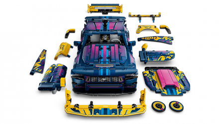 Конструктор Lego Тюнінг-Гараж з Автомобілем Ford Mustang GT Technic 42236 Новый - Retromagaz, image 3