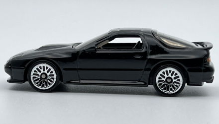 Машинка Базова Hot Wheels '89 Mazda Savanna RX-7 FC3S The `80S 1:64 HKJ62 Black - Retromagaz, image 4