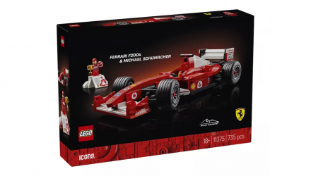 Конструктор Lego Ferrari F2004 and Michael Schumacher Icons 11375 Новий - Retromagaz, image 1