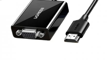 Адаптер Ugreen CM611 HDMI - VGA Black 0.25m - Retromagaz, image 4