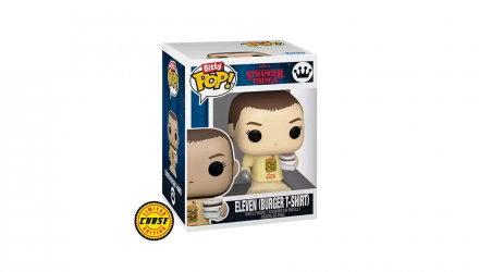 Пак Фігурок FUNKO POP! Bitty Pop! Stranger Things Одинадцять Eleven Burger T-Shirt Chase 23mm 83663 - Retromagaz, image 2