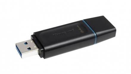 Флеш-накопичувач Kingston DT Exodia USB-A 3.2 Gen1 Black/Teal 64GB - Retromagaz, image 3