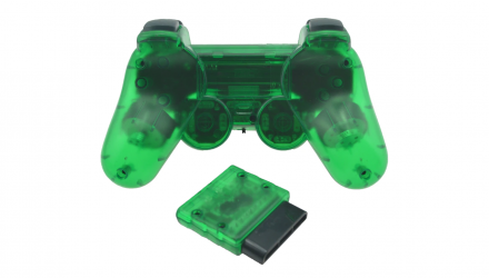 Геймпад Бездротовий RMC PlayStation 2 Green Новий - Retromagaz, image 4