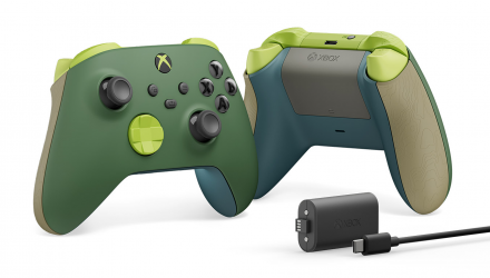 Геймпад Бездротовий Microsoft Xbox Series Controller + Charge and Play Kit Remix Special Edition Green Новий - Retromagaz, image 4