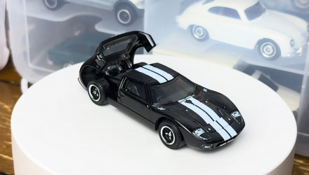 Тематическая Машинка Matchbox Ford GT40 Moving Parts 1:64 JKH53 Black - Retromagaz, image 5