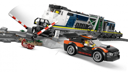Конструктор Lego Пограбування Поліцейського Поїзда City 60508 Новий - Retromagaz, image 4