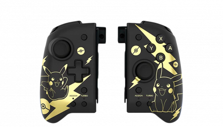 Контроллеры Беспроводной Nintendo Switch Split Pad Pro Pokemon Pikachu Black Новый - Retromagaz, image 1