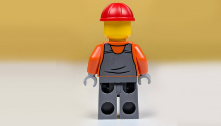Конструктор Lego Construction Worker with Bulldozer City L0002221 cty1998 Новый - Retromagaz, image 4