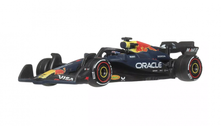 Машинка Premium Hot Wheels Oracle Red Bull Racing (#1 Max Verstappen) 1:64 JKD83 Blue - Retromagaz, image 1