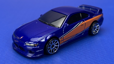 Тематическая Машинка Hot Wheels Nissan Silvia (S15) Fast & Furious 1:64 HNR93 Blue - Retromagaz, image 2