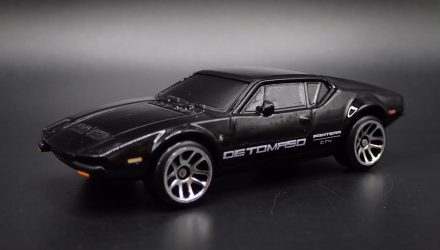 Тематична Машинка Hot Wheels De Tomaso Pantera Fast & Furious 1:64 HNR88/HRW52 Black - Retromagaz, image 1