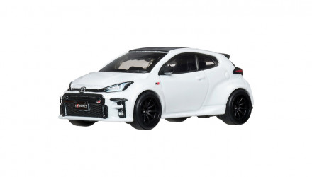 Машинка Premium Hot Wheels Toyota GR Yaris Boulevard 1:64 JHW19 White - Retromagaz, image 3