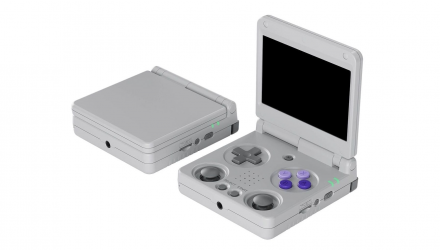 Консоль Anbernic RG34XXSP + 5000 Вбудованих Ігор 64GB Grey - Retromagaz, image 2