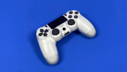 Геймпад Беспроводной RMC PlayStation 4 DoubleShock 4 White Новый - Retromagaz, image 1