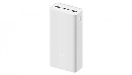 Портативный Аккумулятор Power Bank Xiaomi Mi 3 Quick Charge PB3018ZM, VXN4307CN White 30000 mAh 18 W - Retromagaz, image 3