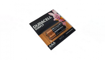 Батарейка 2шт Duracell AAA Simply LR03/MN2400 Black - Retromagaz, image 4