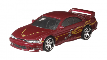 Машинка Premium Hot Wheels Nissan 240SX (S14) Fast & Furious 1:64 GBW84 Red - Retromagaz, image 1