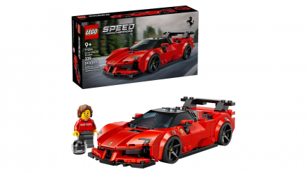 Конструктор Lego Спортивный Автомобиль Ferrari SF90 XX Stradale Speed Champions 77254 Новый - Retromagaz, image 1