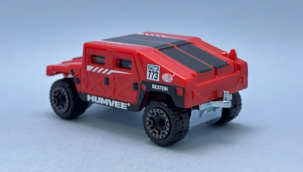 Машинка Базова Hot Wheels HMMWV Humvee Dirt 1:64 HYX05 Red - Retromagaz, image 2