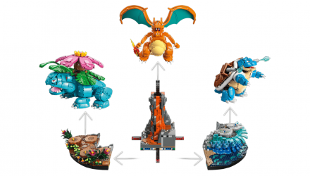 Конструктор Lego Венузавр, Чаризард и Бластойз Pokémon 72153 Новый - Retromagaz, image 5