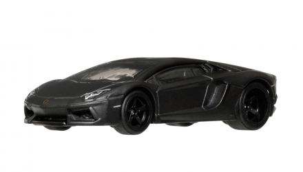 Машинка Premium Hot Wheels Lamborghini Aventador Coupe Fast & Furious 1:64 JHW77 Black - Retromagaz, image 1