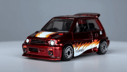 Тематична Машинка Hot Wheels '85 Honda City Turbo II Ultra Hots 1:64 HDG52/HRX13 Red - Retromagaz, image 1