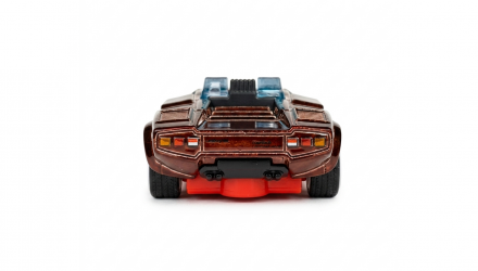 Тематическая Машинка Hot Wheels Lamborghini Countach Pace Car The Hot Ones 1:64 JKX52 Brown - Retromagaz, image 4