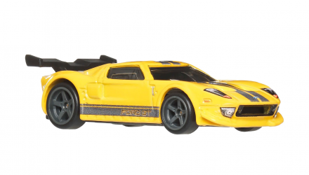 Машинка Premium Hot Wheels Ford GT Boulevard 1:64 JHW26 Yellow - Retromagaz, image 4