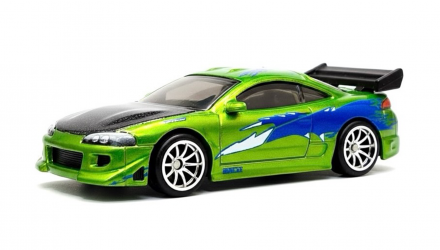 Машинка Premium Hot Wheels Mitsubishi 1995 Mitsubishi Eclipse Fast & Furious 1:64 JHW68 Green - Retromagaz, image 1