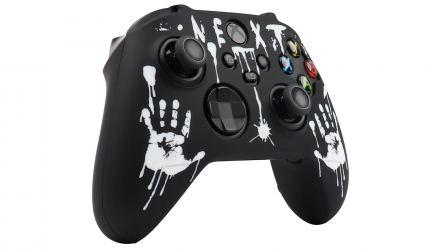 Чехол Силиконовый RMC Xbox Series Bloody Heands Black White Новый - Retromagaz, image 1