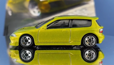Тематична Машинка Hot Wheels Honda Civic EG Fast & Furious 1:64 HNR88/JBY39 Green - Retromagaz, image 3