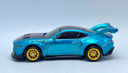 Машинка Базовая Hot Wheels Ford Mustang GTD Super Treasure Hunt STH Factory Fresh 1:64 JJM16 Blue - Retromagaz, image 3