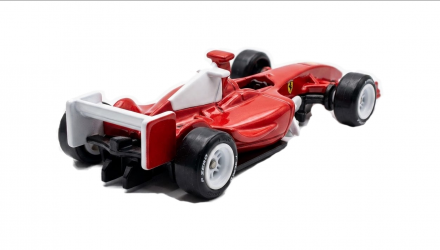 Машинка Базова Hot Wheels Ferrari F2004 HW Starting Grid 1:64 JJH51 White - Retromagaz, image 2