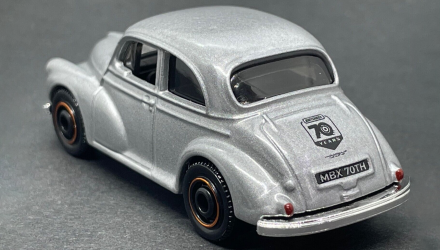 Машинка Большой Город Matchbox Morris Minor Saloon 70 Years Special Edition 1:64 HLC51 Silver - Retromagaz, image 3