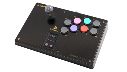 Геймпад Проводной Hori PlayStation 1 Arcade Joystick Fighting Stick PS HPS-07 Black 1.5m Б/У - Retromagaz, image 3